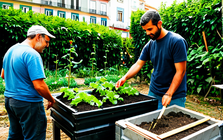 도시농업관리사로서의 네트워킹 방법 - **

"A vibrant local farmer's market in Lisbon, Portugal. Focus on fresh produce from urban gardens:...