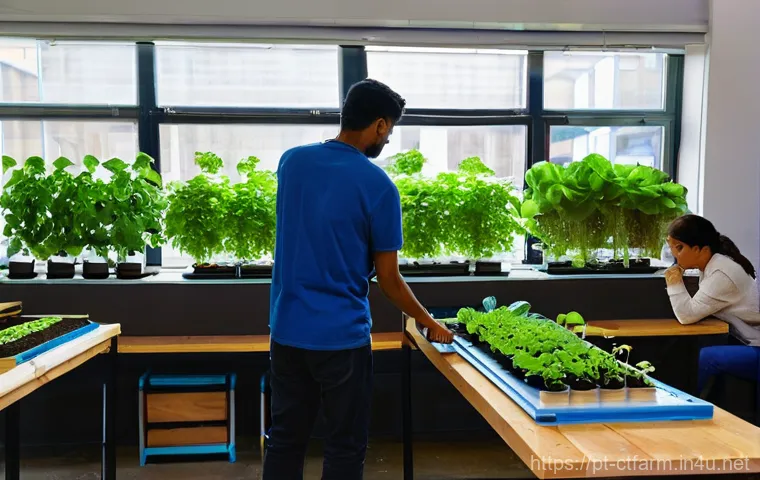 도시농업관리사 시험 접수 방법 - **Prompt:** A vibrant community urban garden thriving on a sunny rooftop in a bustling city reminisc...